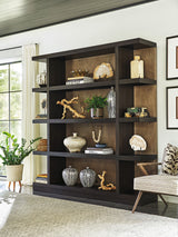 Zanzibar - Sanderson Media Wall Unit - Dark Brown