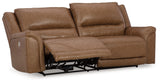 Trasimeno - Caramel - 2 Seat Pwr Rec Sofa Adj Headrest