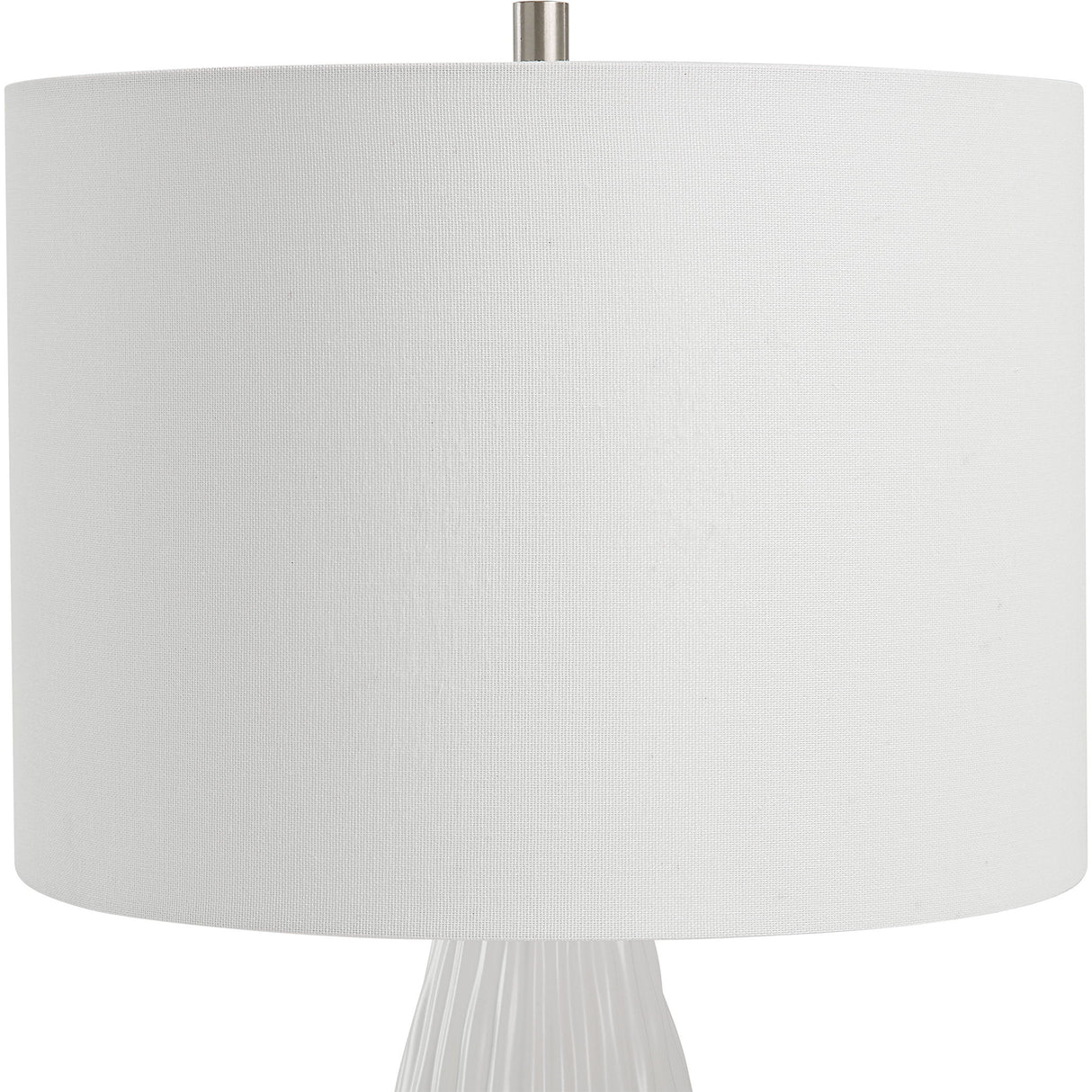 Table Lamp - Satin White