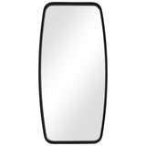 Mirror With Unique Frame - Matte Black