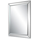 Beveled Mirror - Silver