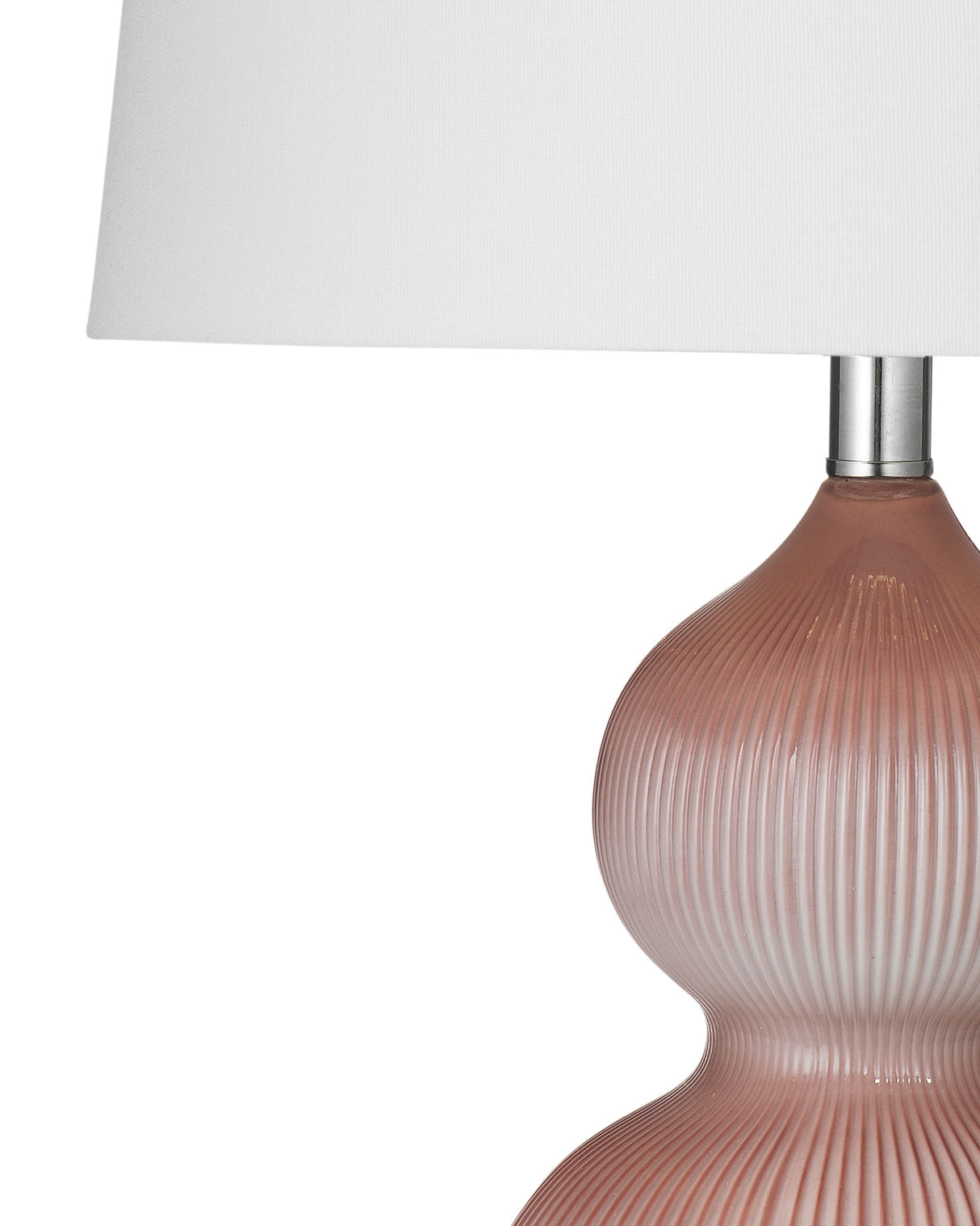 Camden - Table Lamp - Cream / Pink