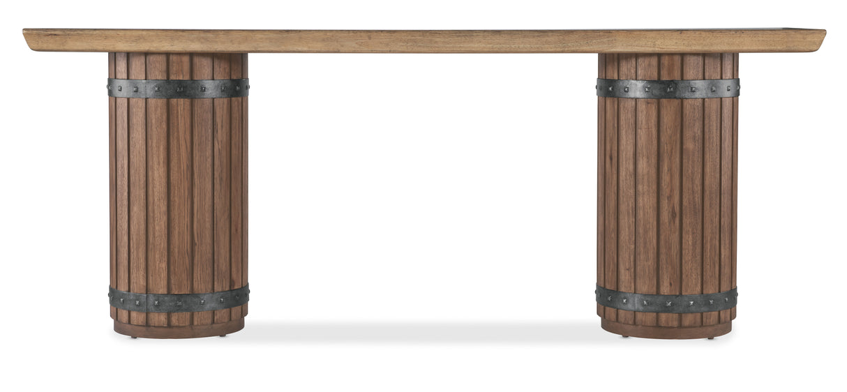 Vineyard Row - Console Table - Dark Brown