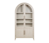 Fynn - Display Cabinet - Light Gray Oak