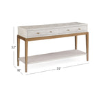 Perrine - Console - White