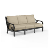 Monterey - Sofa, With Self Welt - Linen Stone / Black