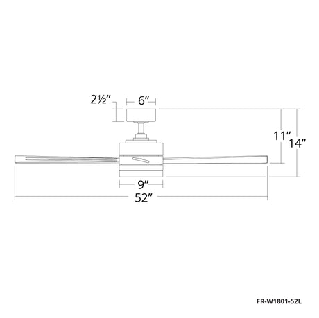 Wynd  52" Ceiling Fan