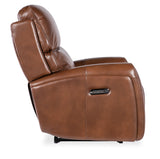 MS - Crosby Zero Gravity Power Recliner With Power Headrest - Brown