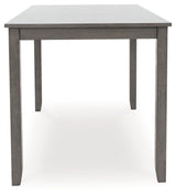 Caitbrook - Gray - Rect Drm Counter Table Set (Set of 7)