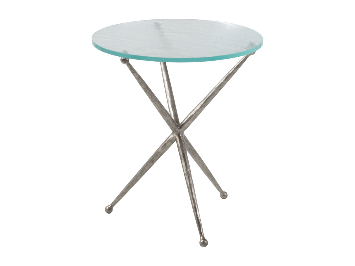 Signature Designs - Marcus Round End Table - Silver