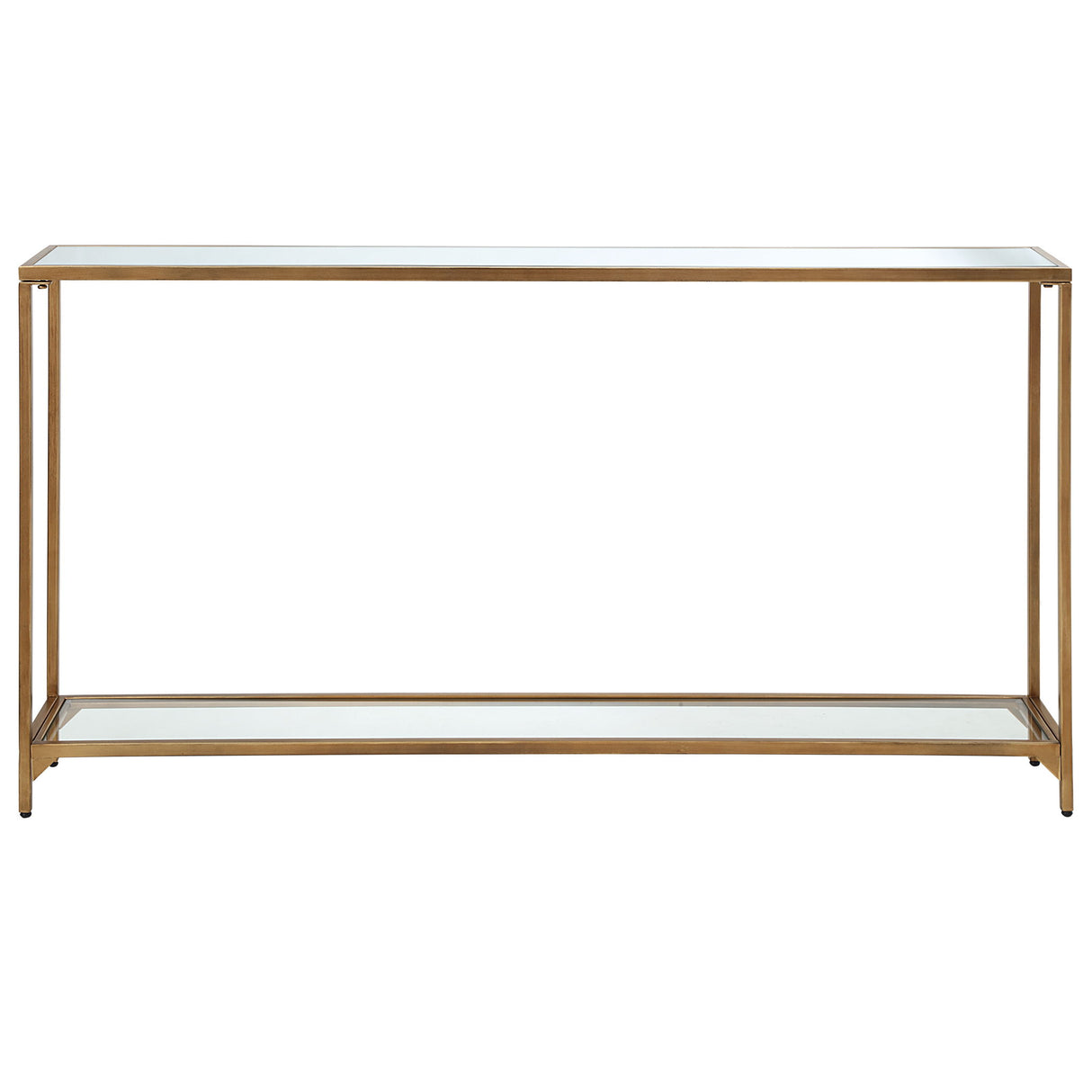 Console Table - Warm Gold