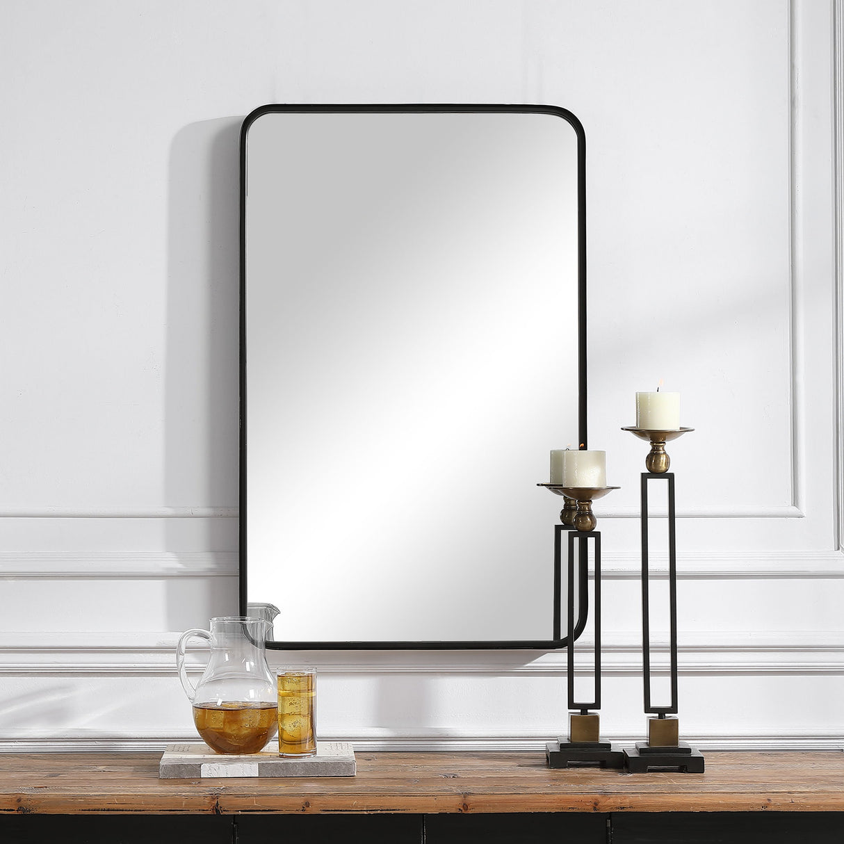 Mirror Vertically Or Horizontally - Satin Black