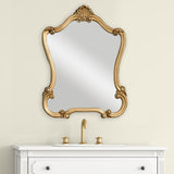 Mirror - Lightly Distressed Gold