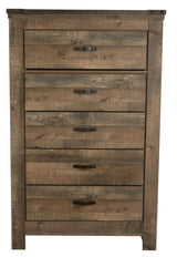 Trinell - Brown - Five Drawer Chest