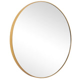 Plain Mirror - Brushed Gold