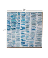 Blue Gail - Canvas Art - Light Blue