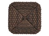 Kilimanjaro - Small Ottoman - Dark Brown