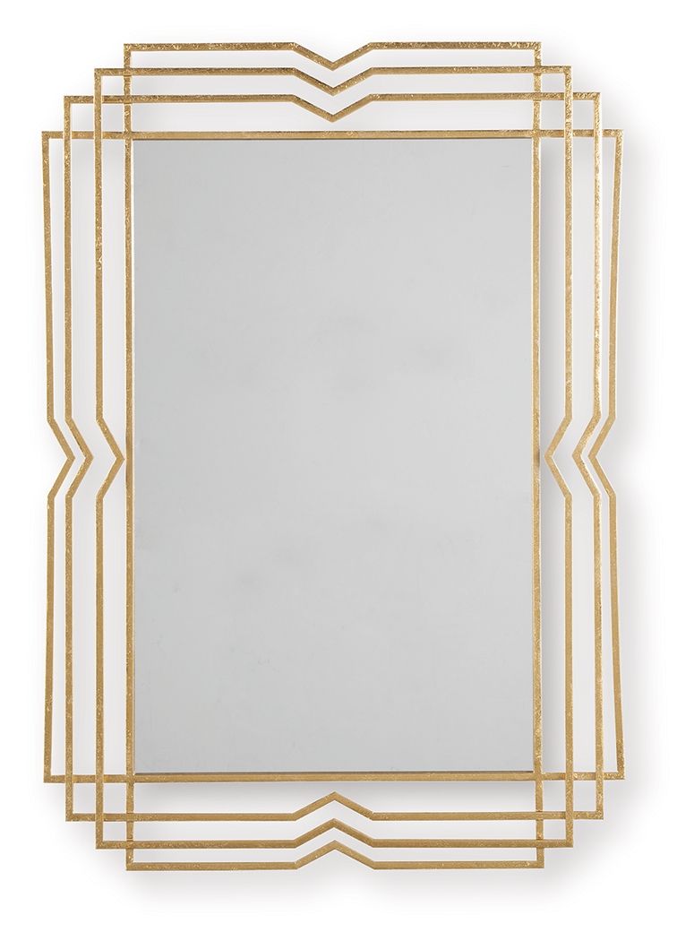 Claybrook - Gold Finish - Accent Mirror