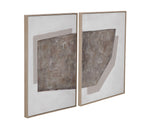 Savannah - Canvas Art (Set of 2) - Gray