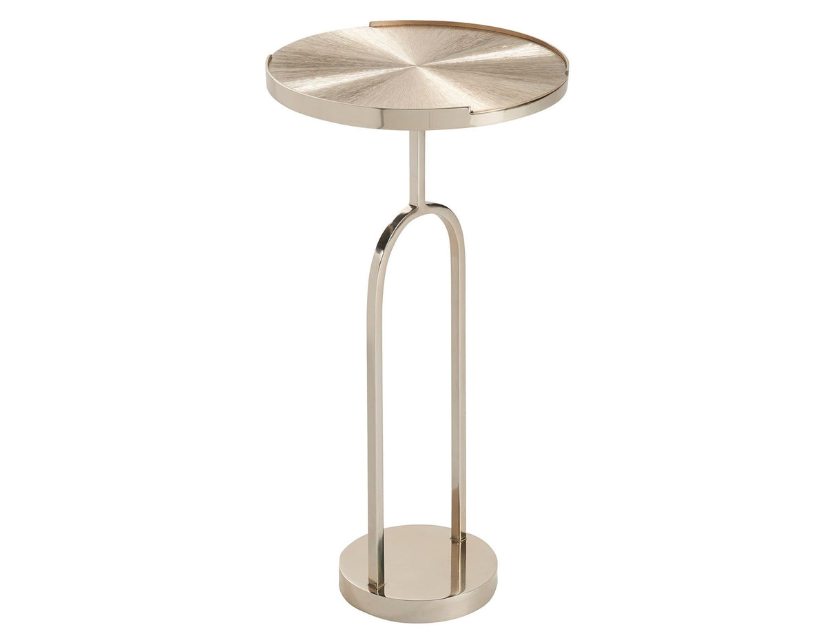 New Modern - Fawn Martini Table - Pearl Silver