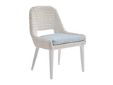 Ocean Breeze Promenade - Occasional Dining Chair - White / Light Blue