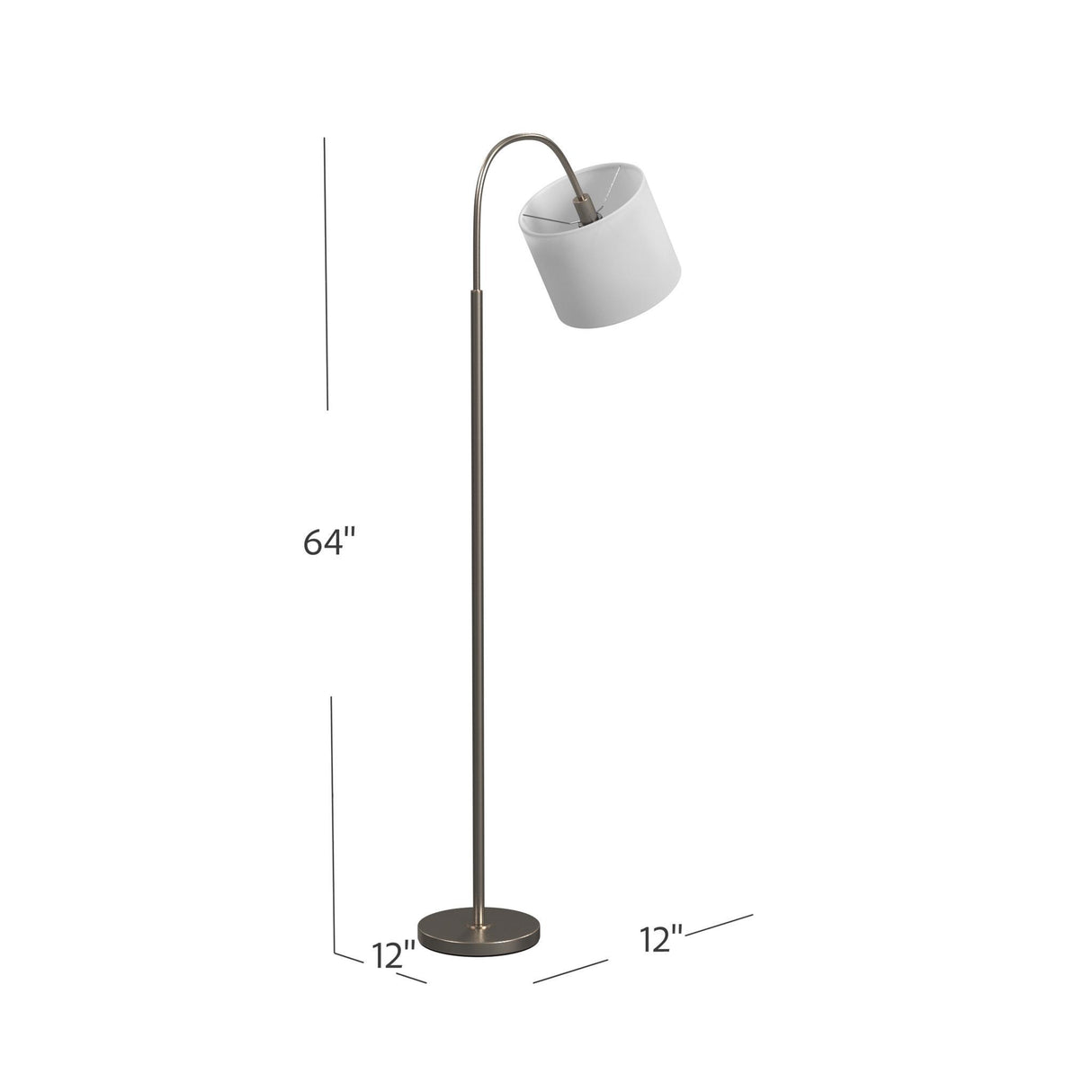 Berrien - Floor Lamp - Brown