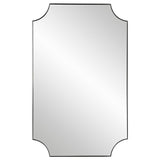 Mirror With Solid Frame - Satin Black