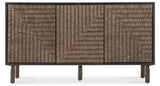 Commerce And Market - Jachar Entertainment Credenza - Dark Brown