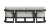 Malibu - Sofa - Black / White