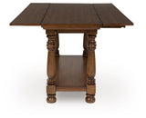 Sturlayne - Brown - Flip Top Sofa Table