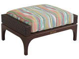 Abaco - Ottoman - Dark Brown / Green