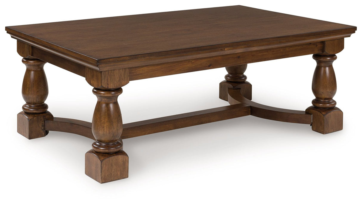 Sturlayne - Brown - Rectangular Cocktail Table