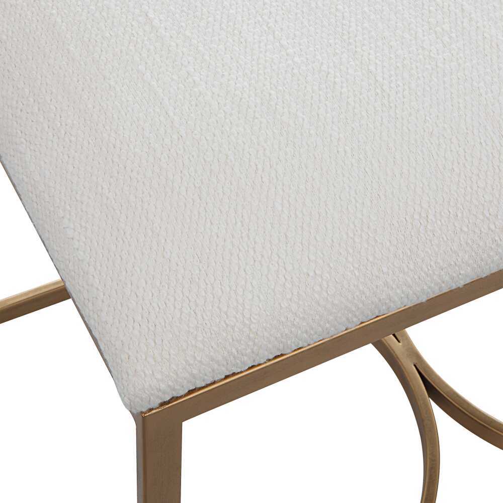 Accent Bench - Antique Brushed Brass