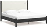 Cadmori - Upholstered Panel Bed