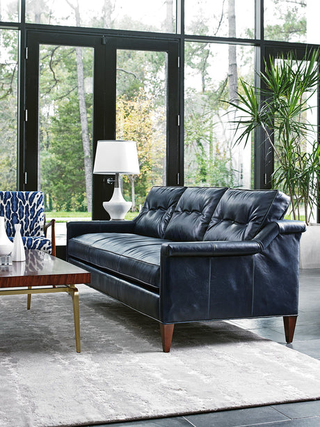 Lexington Leather - Whitehall Leather Sofa - Blue