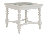 Villa Blanca - Cyprus Square End Table - White