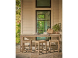 Coastal Living Outdoor - Saratoga Console With Stools - Light Brown