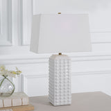 Table Lamp - Gloss White - Ceramic