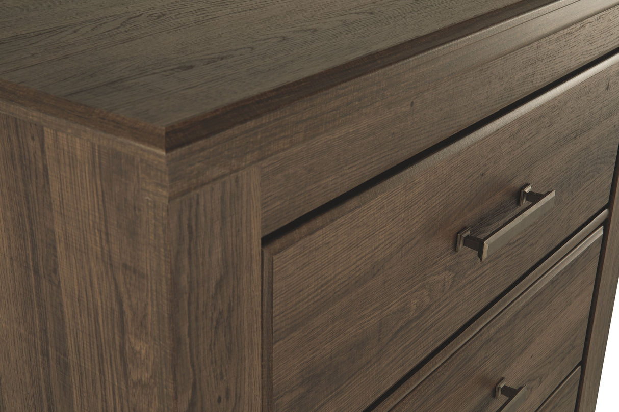 Juararo - Dark Brown - Five Drawer Chest