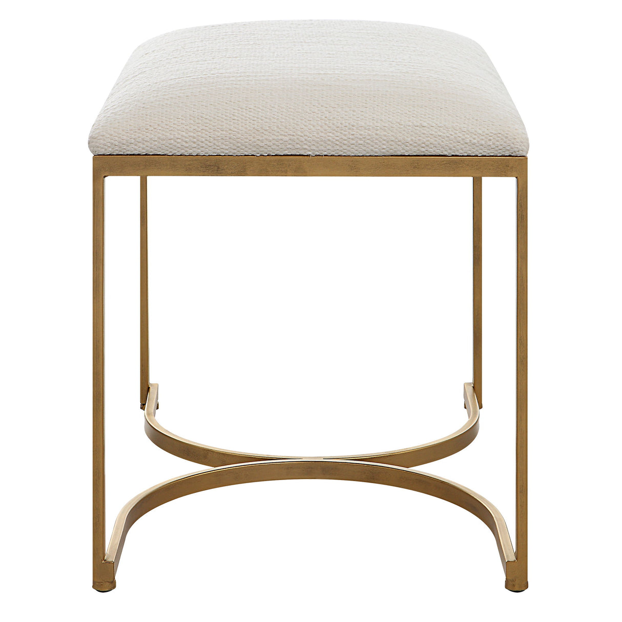 Accent Bench - Antique Brushed Brass