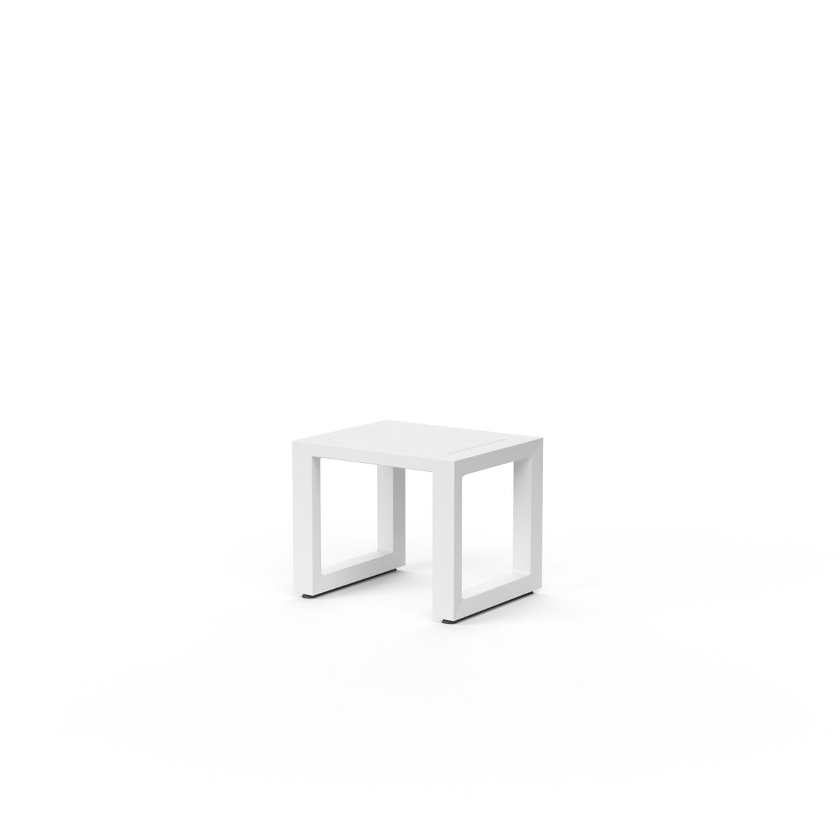 Newport - End Table - White