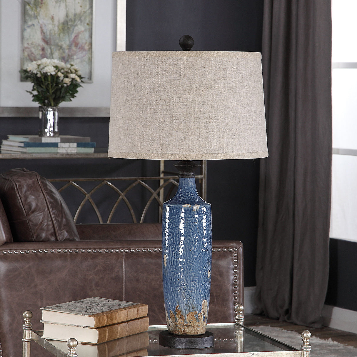 Table Lamp - Blue