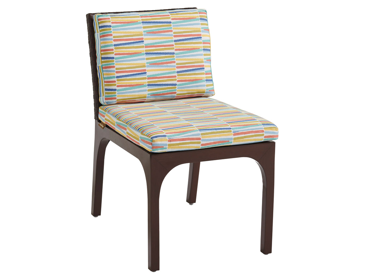 Abaco - Dining Chair - Dark Brown / White