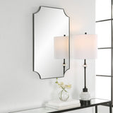 Mirror With Solid Frame - Satin Black