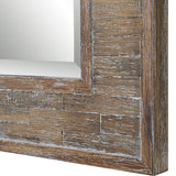 Mirror - Distressed Weathered Pine