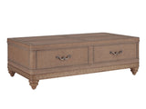 Villa Blanca - Lisbon Trunk Cocktail Table - Light Brown