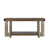 Nova - Console Table - Cerused Charcoal Oak