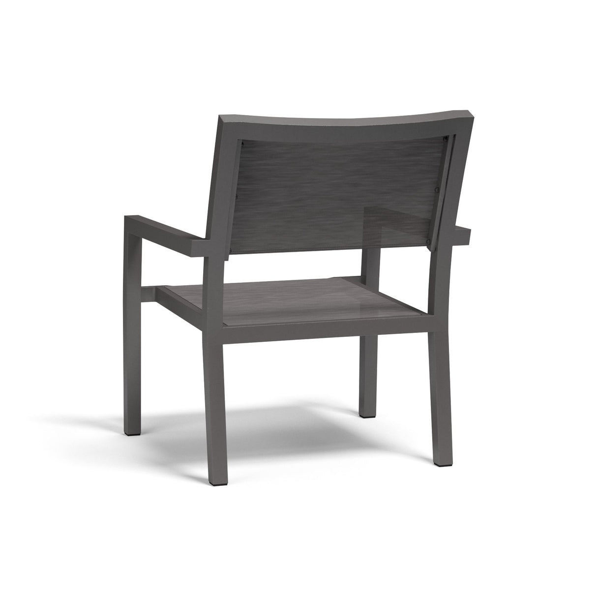 Vegas - Stackable Sling Club Chair - Graphite