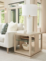 Sunset Key - Benson Lamp Table - Beige