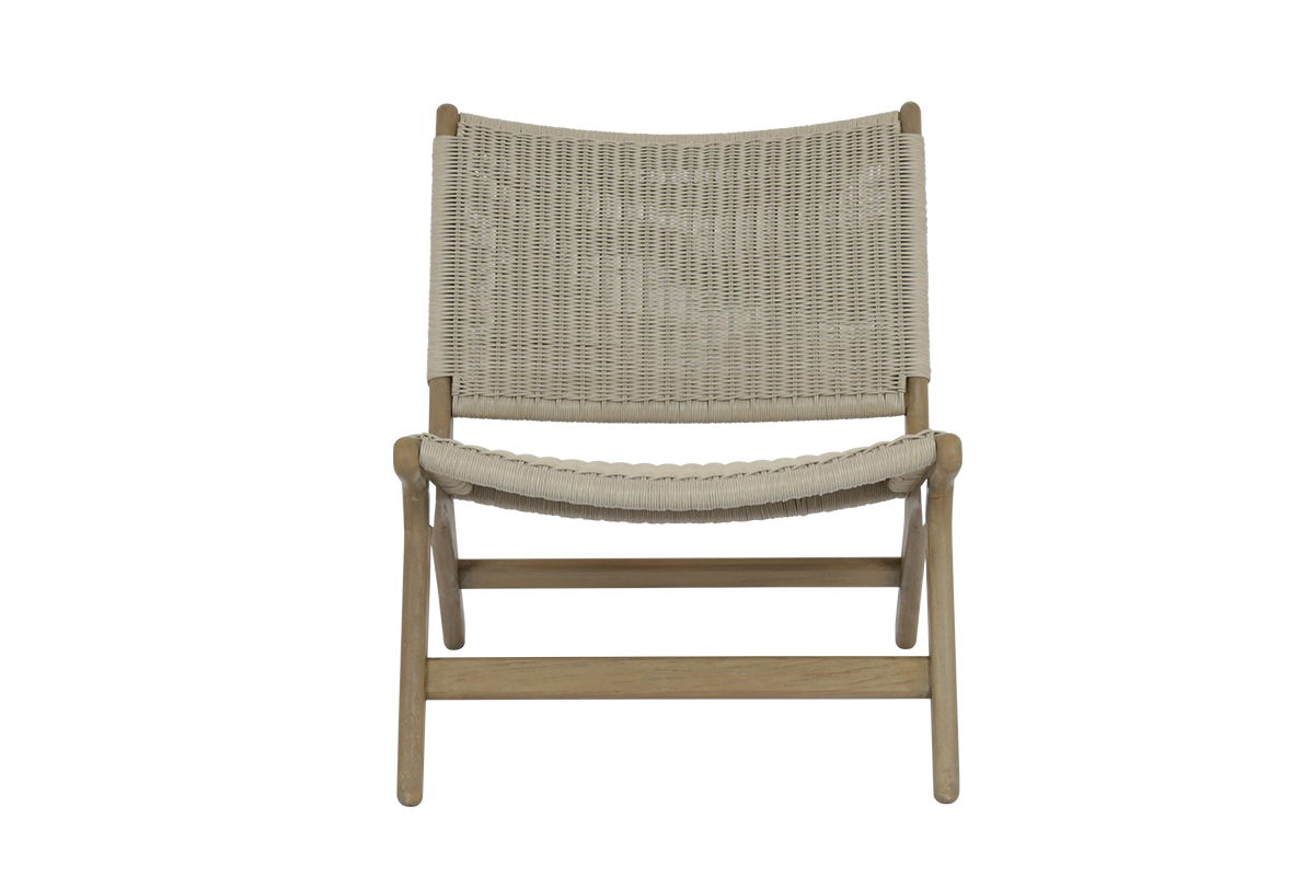 Coastal Teak - Cushionless Accent Chair - Teak